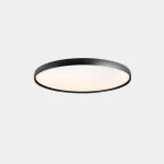 Surface-mounted ceiling light Luno Slim Surface Large 71.3W 3000K CRI 92 ON-OFF / DALI-2 / PUSH Black IP20 6917lm