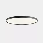 Surface-mounted ceiling light Luno Slim Surface Extra Large 108.2W 4000K CRI 92 ON-OFF / DALI-2 / PUSH Black IP20 10257lm