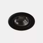 Recessed ceiling lights IP66-IP67 Max Big Round LED 12.4W RGB-3000K Black 102lm