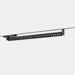 Lineal lighting system Infinite Slim Track 560mm 13.6W 3000K CRI 92 DALI-2 Textured black IP20 1438lm