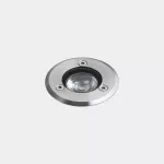Recessed uplighting IP66-IP68 (5m) Aro Medium ø75 LED 8W 4000K ON-OFF AISI 316 stainless steel 275lm