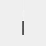 Pendant Stylus Recessed 300mm LED 7.6W SW 2700-3000-4000K ON-OFF Black 627lm