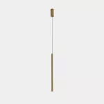 Pendant Stylus Surface 600mm LED 7.6W SW 2700-3000-4000K ON-OFF Matte gold 627lm