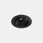 Recessed ceiling lights Play Flat Round Adjustable LED 19.8W 2700K CRI 92 31.4º DALI-2/PUSH Black IN IP20 / OUT IP54 2418lm