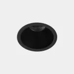 Recessed ceiling lights Play Visual Comfort Round Fixed Trim LED 8.5W 2700K CRI 92 28.4º DALI-2/PUSH Black IN IP20 / OUT IP54 838lm
