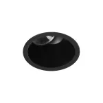 Recessed ceiling lights Play Visual Comfort Round Adjustable Trim Emergency LED 8.5W 4000K CRI 92 28.4º DALI-2/PUSH Black IN IP20 / OUT IP54 892lm