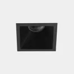 Recessed ceiling lights Play Visual Comfort Square Fixed Trim LED 14.3W 3000K CRI 92 47.7º DALI-2/PUSH Black IN IP20 / OUT IP54 1751lm
