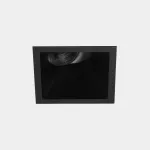 Recessed ceiling lights Play Visual Comfort Square Adjustable Trim LED 19.8W 2700K CRI 92 47.7º DALI-2/PUSH Black IN IP20 / OUT IP54 2409lm