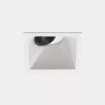 Recessed ceiling lights Play Visual Comfort Square Adjustable Trim LED 19.8W 2700K CRI 92 47.7º ON-OFF White IN IP20 / OUT IP54 2409lm