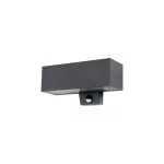 Surface-mounted wall light IP44 Afrodita LED 275mm Double Emission Sensor LED 21.5W 3000K ON-OFF Urban grey 1788lm