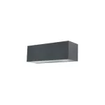 Surface-mounted wall light IP66 Afrodita LED 275mm Double Emission LED 21.5W 3000K DALI-2/PUSH Urban grey 1788lm
