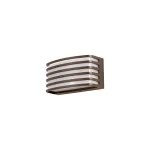 Surface-mounted wall light IP65 Rain LED 12.1W 2700K ON-OFF Urban grey 491lm