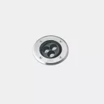 Recessed uplighting IP66-IP67 Gea Pro ø125mm DRY® LED 8.1W 2700K DALI-2/PUSH AISI 316 stainless steel 508lm