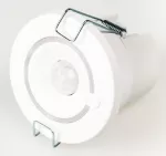 DALI 2 sensor for motion detection. Detection diameter 8 m at 3 m height. Direct DALI bus power consumption 10 mA.
