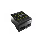 SPI-DMX Madrix Nebula controller for DIN rail. 12 SPI universes (up to 2048 RGB pixels per device). Art-Net, sACN and USB inputs. ArtSync synchronization and daisy-chain. Requires 5-24 V power supply and MADRIX software. DIN rail or wall mounting