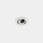 Recessed ceiling lights Play Mini Flat Round Adjustable LED 1.5W 3000K CRI 90 5.8º White IN IP20 / OUT IP54 108lm