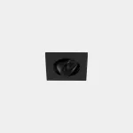 Recessed ceiling lights Play Mini Flat Square Adjustable LED 1.5W 4000K CRI 90 5.8º Black IN IP20 / OUT IP54 108lm