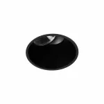 Recessed ceiling lights Play Visual Comfort Round Adjutable MicroTrim LED 14.5W TW 2700K-6500K CRI 92 31.9º DALI-2/PUSH Black IN IP20 / OUT IP54 1417lm