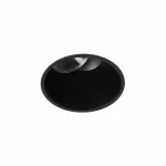 Recessed ceiling lights Play Visual Comfort Round Adjutable MicroTrim LED 11.9W 2700K CRI 92 47.8º Black IN IP20 / OUT IP54 1694lm