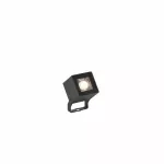 Spotlight IP66 Cube Spot 1 LED LED 5.9W 2700K ON-OFF Black 544lm