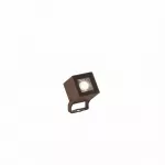 Spotlight IP66 Cube Spot 1 LED LED 5.9W 2700K ON-OFF Brown 544lm
