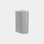 Surface-mounted wall light IP66 Max Big Single Emission LED 15.3W 2700K DALI-2 Grey 931lm