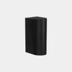 Surface-mounted wall light IP66 Max Big Single Emission LED 15.3W 4000K DALI-2 Black 1054lm