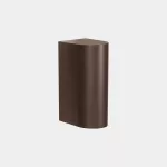 Surface-mounted wall light IP66 Max Big Single Emission LED 15.3W 4000K DALI-2 Brown 1054lm