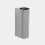 Surface-mounted wall light IP66 Max Big Double Emission LED 30W 4000K DALI-2 Grey 2108lm