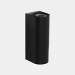 Surface-mounted wall light IP66 Max Big Double Emission LED 30W 4000K DALI-2 Black 2496lm