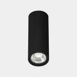 Surface-mounted ceiling light IP66 Max Big LED 15.3W 4000K DALI-2 Black 1054lm