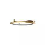 Surface-mounted wall light Circular Inward Surface Ø900 LED 53W 3000K DALI-2 Gold 2751lm