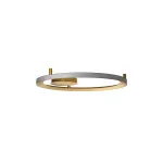 Surface-mounted wall light Circular Upward Surface Ø600 LED 39W 2700K DALI-2 Gold 3130lm