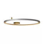 Surface-mounted wall light Circular Upward Surface Ø900 LED 53W 2700K DALI-2 Gold 3543lm