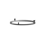 Surface-mounted wall light Circular Upward Recessed Ø600 LED 39W 2700K DALI-2 Black 3130lm
