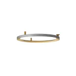 Surface-mounted wall light Circular Upward Recessed Ø600 LED 39W 2700K DALI-2 Gold 3130lm