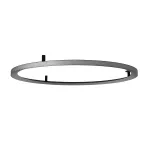 Surface-mounted wall light Circular Upward Recessed Ø900 LED 53W 2700K DALI-2 Black 3543lm