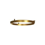 Surface-mounted wall light Circular Outward Indoor Recessed Ø600 LED 39W 3000K DALI-2 Gold 3402lm