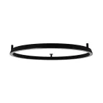 Surface-mounted wall light Circular Downward Recessed Ø900 LED 46W 2700K DALI-2 Black 2306lm