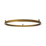 Surface-mounted wall light Circular Downward Recessed Ø900 LED 46W 3000K DALI-2 Gold 2507lm