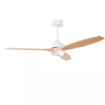 Fan Stem Evo ø1320mm Play White with Light Wood Blades