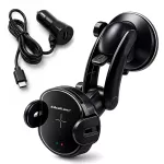 Qoltec  Qoltec Ineligentny uchwyt samochodowy z funkcją iR i ładowaniem indukcyjnym Qi 15W | QC 3.0 |USB-C