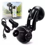 Qoltec  Qoltec Ineligentny uchwyt samochodowy z funkcją iR i ładowaniem indukcyjnym Qi 15W | QC 3.0 |USB-C