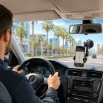 Qoltec  Qoltec Ineligentny uchwyt samochodowy z funkcją iR i ładowaniem indukcyjnym Qi 15W | QC 3.0 |USB-C