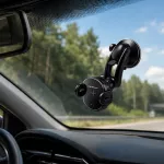 Qoltec  Qoltec Ineligentny uchwyt samochodowy z funkcją iR i ładowaniem indukcyjnym Qi 15W | QC 3.0 |USB-C