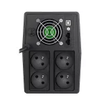 UPS POWERWALKER VI 1500 SCL FR LINE-INTERACTIVE 1500VA 4X 230V PL USB-B LCD