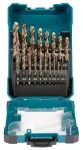 MAKITA ZESTAW WIERTEŁ DO METALU HSS M-FORCE 19szt.