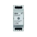 Simon 100 W100-10002890x-039 Wyłącznik iO (na szynę DIN) „Wyłączamy wszystkojednocześnie” - 2 wyjścia, 16A, 100-230V~, zaciski śrubowe