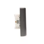 Simon 54 WMEW-12211C-048 Gniazdo podwójne Schuko podtynkowe z przesłonami torów prądowych wersja skandynawska 16A, 250V~, szybkozłącza; antracyt