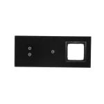 Simon 54 Touch WMDZ-01171S-073 Panel dotykowy S54 Touch, 3 moduły, 2 pola dotykowe pionowe + 1 pola dotykowe + 1 otwór na osprzęt S54, zastygła lawa